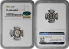 US Three Cent 1877 Three Cent Nickel PR66 Cameo NGC (CAC) CAC -