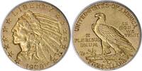 US Five Dollar 1908 $5 Gold Indian EF Uncertified #1051 None -