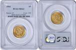 US Five Dollar 1904 $5 Gold Liberty Head MS62 PCGS None -