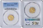 US Two and a Half Dollar 1927 $2.50 Gold Indian MS63+ PCGS None -