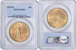 US Twenty Dollar 1910-D $20 Gold St. Gaudens MS64 PCGS None -