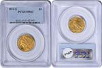 US Five Dollar 1911-S $5 Gold Indian MS63 PCGS None -
