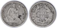 US Half Dime 1872 Liberty Seated Silver Half Dime DDO FS-101 G Uncertified None -