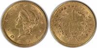 US Dollar 1853 $1 Gold Type 1 AU58 Uncertified #251 None -