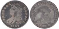 US Half Dollar 1807 50/20 Bust Half Dollar F Uncertified #815 None -