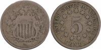 US Nickel 1868 Shield Nickel DDO FS-106 G Uncertified #959 None -