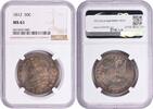 US Half Dollar 1812 Bust Silver Half Dollar MS61 NGC None -