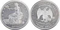 US Dollar 1873-CC Trade Silver Dollar AU58 Uncertified #324 None -