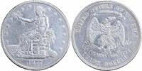 US Dollar 1877 Trade Silver Dollar EF Uncertified #136 None -