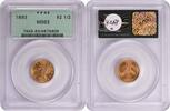 US Two and a Half Dollar 1893 $2.50 Gold Liberty Head MS63 PCGS None -