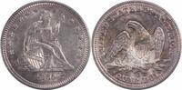 US Quarter 1860-O Liberty Seated Quarter MS63 Uncertified #904 None -