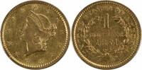 US Dollar 1851 $1 Gold Type 1 AU Uncertified #243 None -