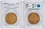 US Twenty Dollar 1884-CC $20 Gold Liberty Head EF40 PCGS None -