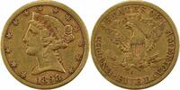 US Five Dollar 1898-S $5 Gold Liberty Head VF Uncertified #1153 None -