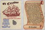 US Mexico 1/2 Real El Cazador Heavy Shipwreck Effect Uncertified -