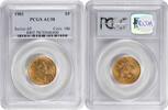 US Five Dollar 1901 $5 Gold Liberty Head AU58 PCGS None -