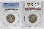 US Quarter 1846 Liberty Seated Silver Quarter EF40 PCGS None -