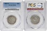 US Quarter 1867-S Liberty Seated Silver Quarter VF20 PCGS None -