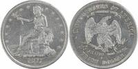 US Dollar 1877-S Trade Silver Dollar EF Uncertified #938 None -