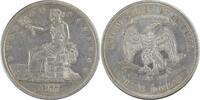 US Dollar 1877-S Trade Silver Dollar EF Uncertified #941 None -