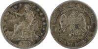 US Dollar 1878-S Trade Silver Dollar EF Uncertified #943 None -