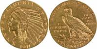 US Five Dollar 1911 $5 Gold Indian AU58 Uncertified #1010 None -