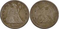 US Twenty Cent 1875-S Twenty Cent Silver Piece VF Uncertified #154 None -