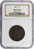 US Cent 1831 Large Cent Large Letters MS61BN NGC None -
