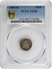 US Half Dime 1844-O Liberty Seated Silver Half Dime VG08 PCGS None -