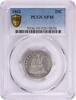 US Quarter 1862 Liberty Seated Silver Quarter EF45 PCGS None -