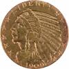 US Five Dollar 1909-D $5 Gold Indian AU Uncertified #715 None -