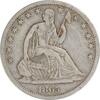 US Half Dollar 1865-S Liberty Seated Silver Half Dollar VF Uncertified #626 None -