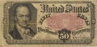 US 50 Cent Fractional Currency FR1380 VG Uncertified -