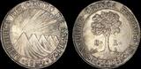 8 reales 1824 NG M GUATEMALA rare NGC AU53 Superbe rare