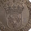 France Demi-écu 1681 Louis XIV  du Parlement Lyon Splendide à Fleur de coin rare Qualité