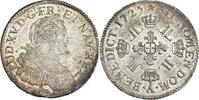 France 1725 Louis XV Ecu aux Huit L Paris Splendide à Fleur de coin Brillant de frappe