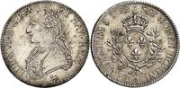 France Ecu aux branches d'olivier Louis XVI Paris rarissime -