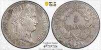 France 5 Francs Napoléon Paris -