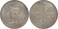 Trade Dollar 1897 Great Britain  KM# T5 Superbe