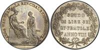 6 Lire Repubblica Cisalpina Scudo da anno VIII Milano -