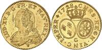 France Louis XV Louis d'or aux lunettes Poitiers -