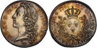 France Demi-ecu Louis XV Preserie du au Bandeau Paris -