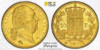 Frankreich 20 Francs 1817 Louis XVIII  or Bordeaux PCGS AU50 Superbe tr&egrave;... 2000,00 EUR envoi gratuit