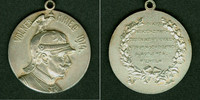 Medaillen Notgeld Token Medaille PREUSSEN Völkerkrieg WILHELM II. 1914 vz-st selten -