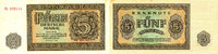 Banknoten 5 DEUTSCHE MARK 1948 DDR:  1948 Ro.342b II+ II+ 14,80 EUR prix TTC + 8,90 EUR frais d'envoi
