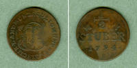 Altdeutschland Jülich Berg 1/2 Stüber 1794 R f.ss selten! -