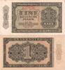 Banknoten 1 DEUTSCHE MARK 1948 DDR:  1948 Ro.340d I- selten  49,80 EUR prix TTC + 8,90 EUR frais d'envoi