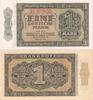 Banknoten 1 DEUTSCHE MARK 1948 DDR:  1948 Ro.340e I  11,80 EUR prix TTC + 8,90 EUR frais d'envoi