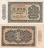 Banknoten 1 DEUTSCHE MARK 1948 DDR:  1948 Ro.340e I-  9,80 EUR prix TTC + 8,90 EUR frais d'envoi