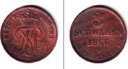 Altdeutschland 3 Schwaren Oldenburg 1866 B ss-vz selten -